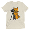 Tripod Photo Cat T-Shirt