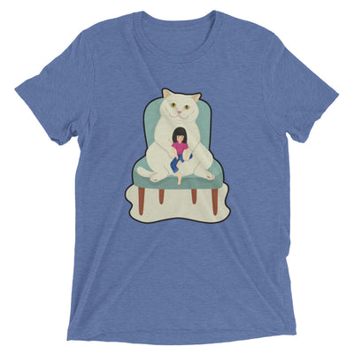 Human In Cat's Lap T-Shirt
