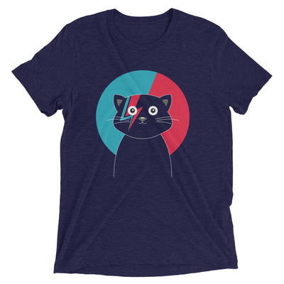 David Bowie Cat T-Shirt