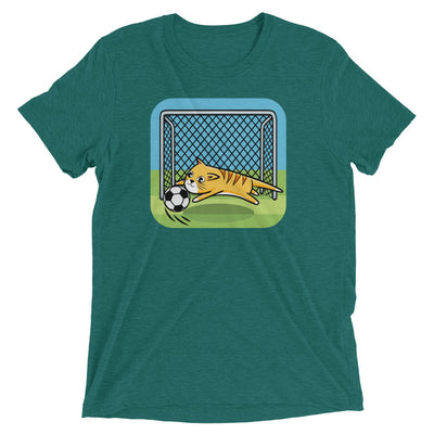 Soccer Goalie Cat T-Shirt