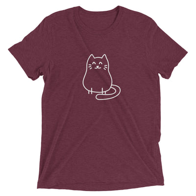Stick Leg Smiling Cat T-Shirt
