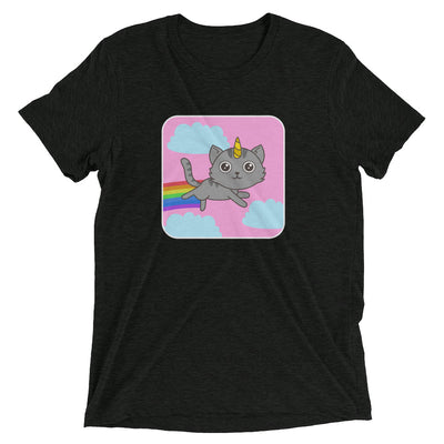 Rainbow Unicorn Cat T-Shirt