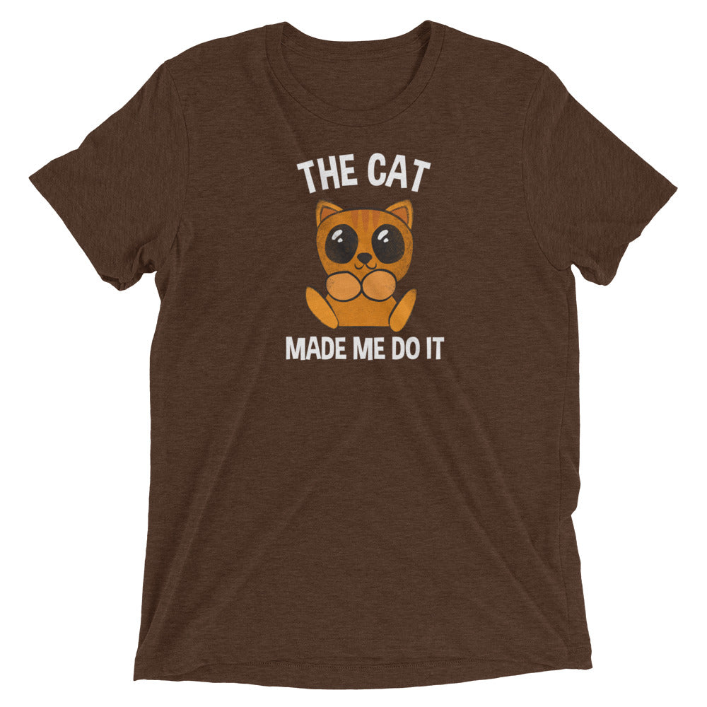Cat Made Me Do It T-Shirt