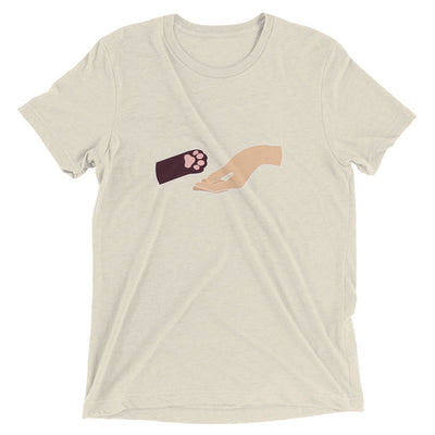 Cat Paw and Hand T-Shirt
