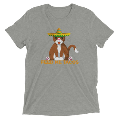 Feed Me Tacos Cat T-Shirt