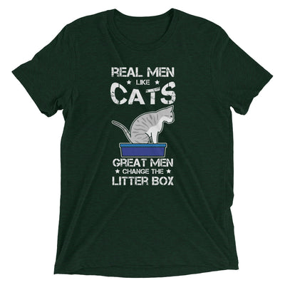 Great Men Change Litterbox T-Shirt