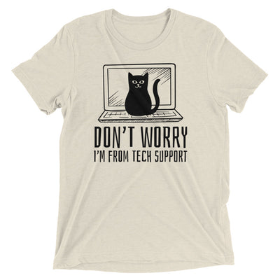 Tech Support Cat T-Shirt