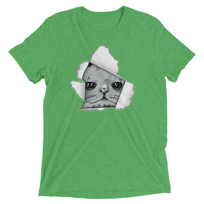 Cat Breaking Through T-Shirt