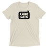 I Like Cats Word Bubble T-Shirt