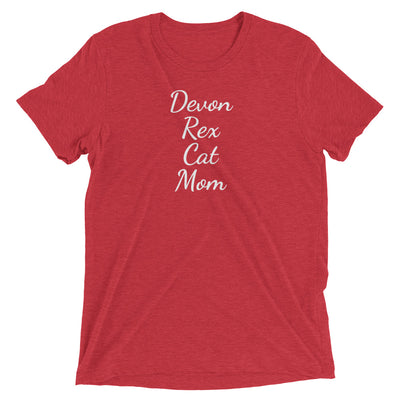 Devon Rex Cat Mom T-Shirt