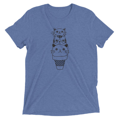 Cat Ice Cream Cone T-Shirt