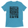 Awkward and Petting Cats T-Shirt