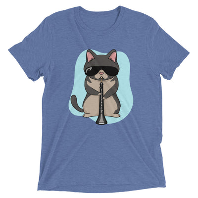Oboe Player Cat T-Shirt