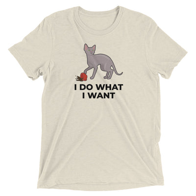 I Do What I Want Cat T-Shirt