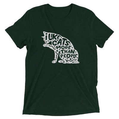 I Like Cats More Than People T-Shirt