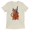 Double Bass Player Cat T-Shirt