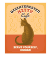 Disinterested Kitty Cafe T-Shirt